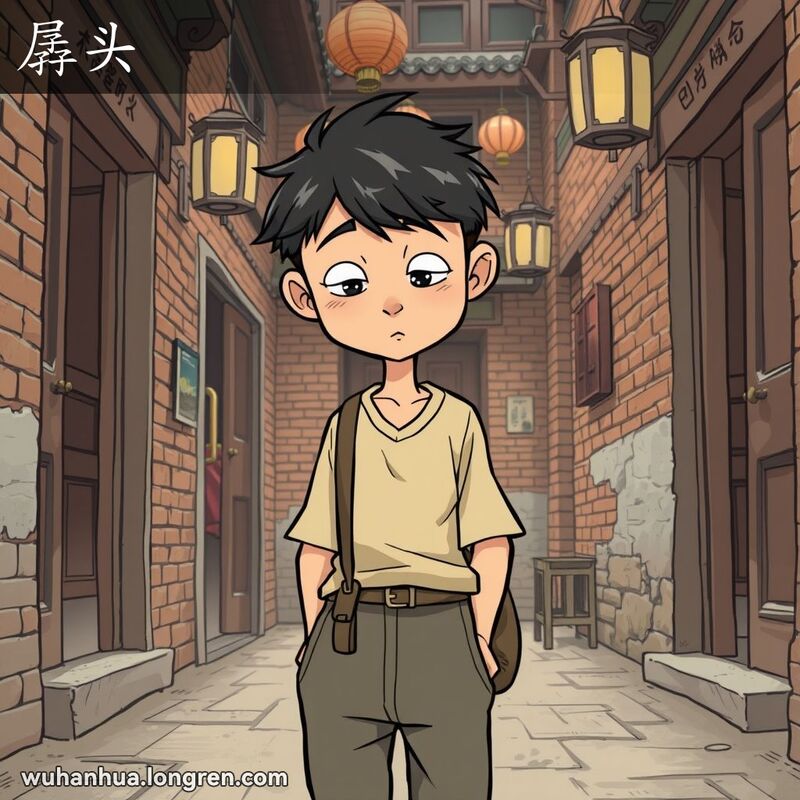 孱头